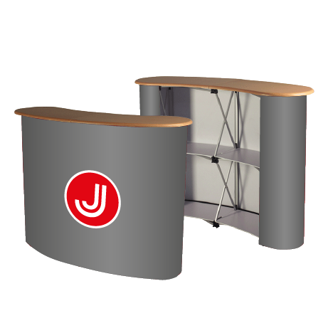Messetheke Pop-Up | 2x2 | einseitig bedruckt