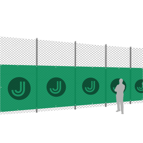 Tennisblende Klassiker | 6 x 2 Meter | bedruckt