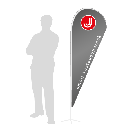 Beachflag Drop Austauschdruck | Small (210 cm) | einseitig bedruckt