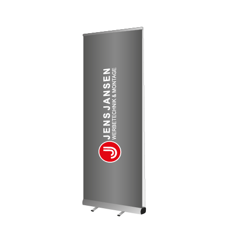 Roll-Up Double | B 85 cm x H 200 cm | beidseitig bedruckt
