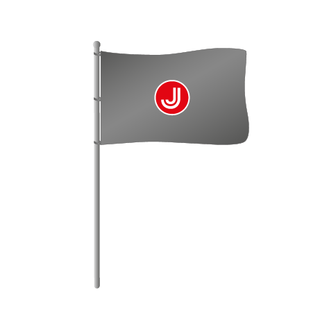 Hissflaggen | B 90 cm x H 60 cm | einseitig bedruckt